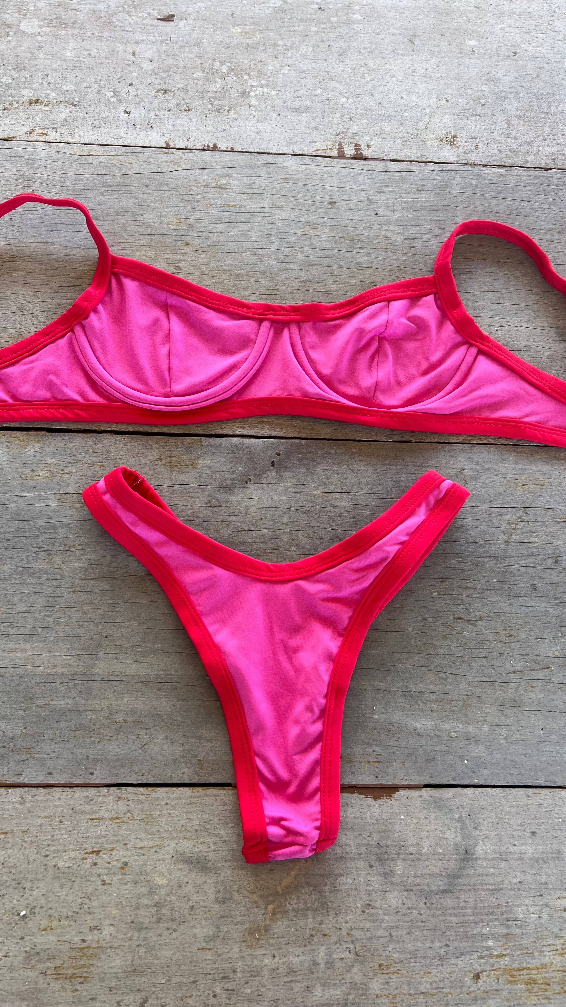Biquíni Meia Taça Rubi