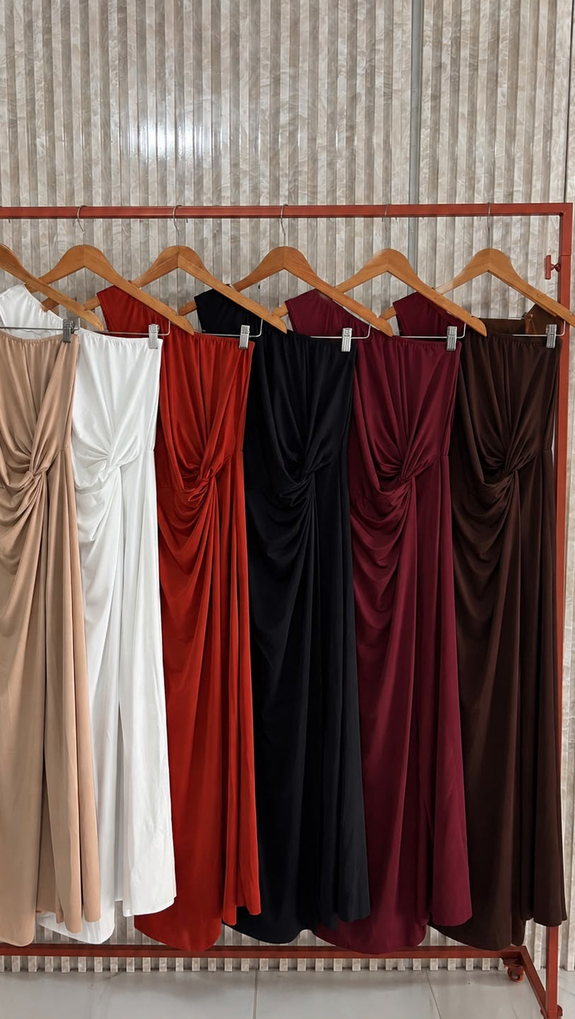 Vestido Nó Um Lado