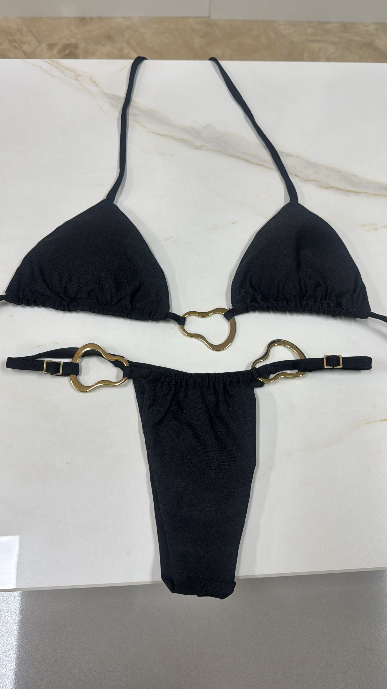 Biquíni Cortininha Argolas