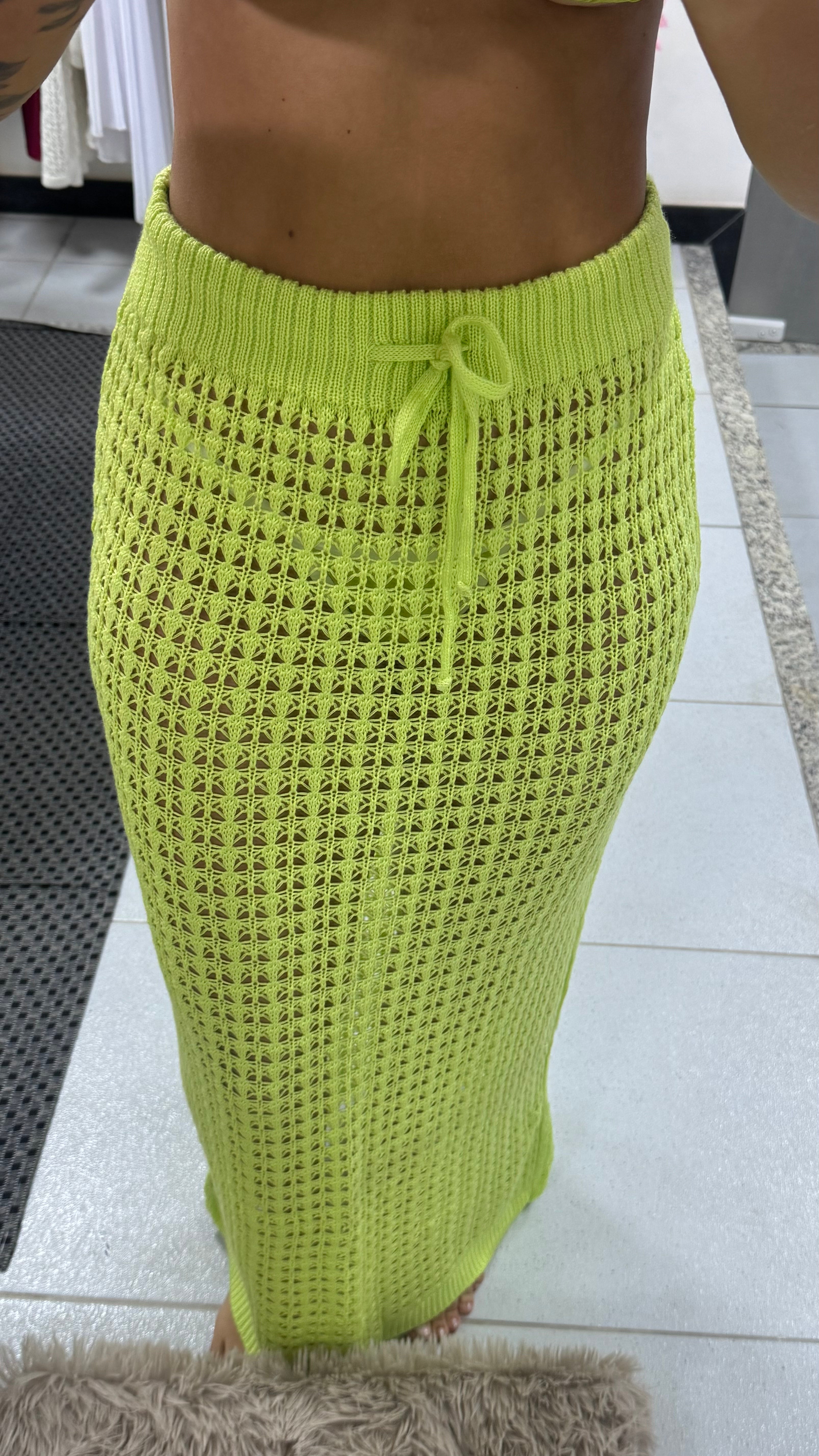 Saia Tricot Longa - Cores