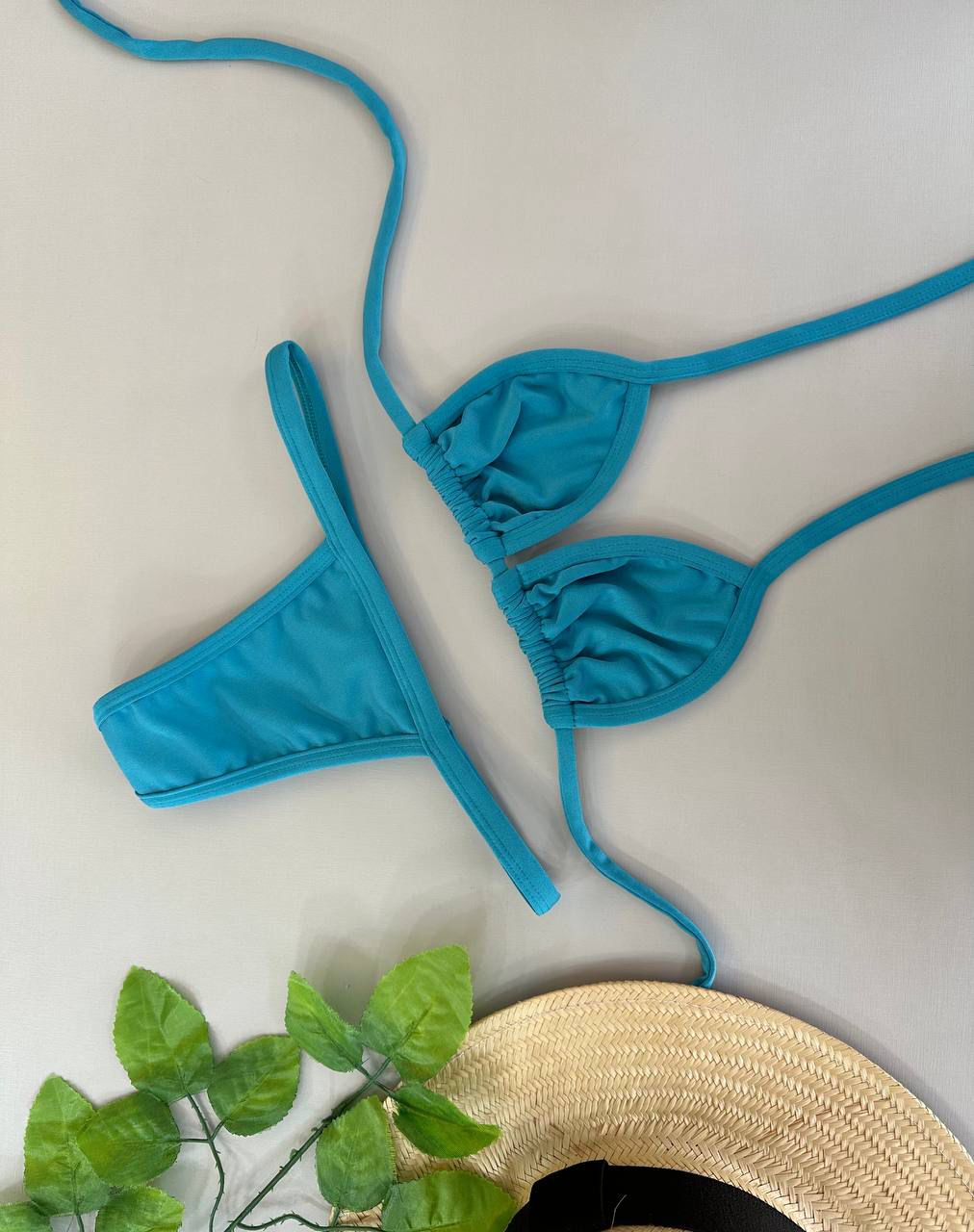 Biquíni Fita Azul Turquesa