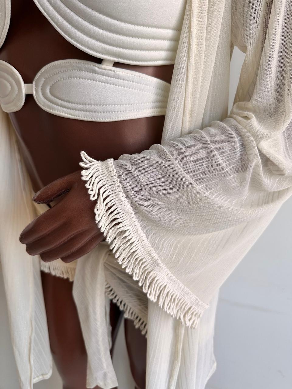 Kimono + Lenço Off