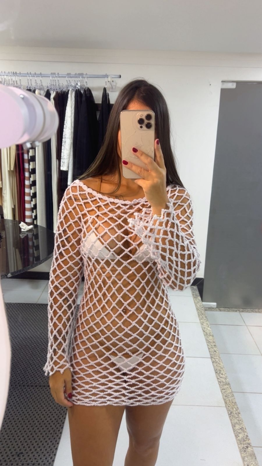 Vestido Crochê
