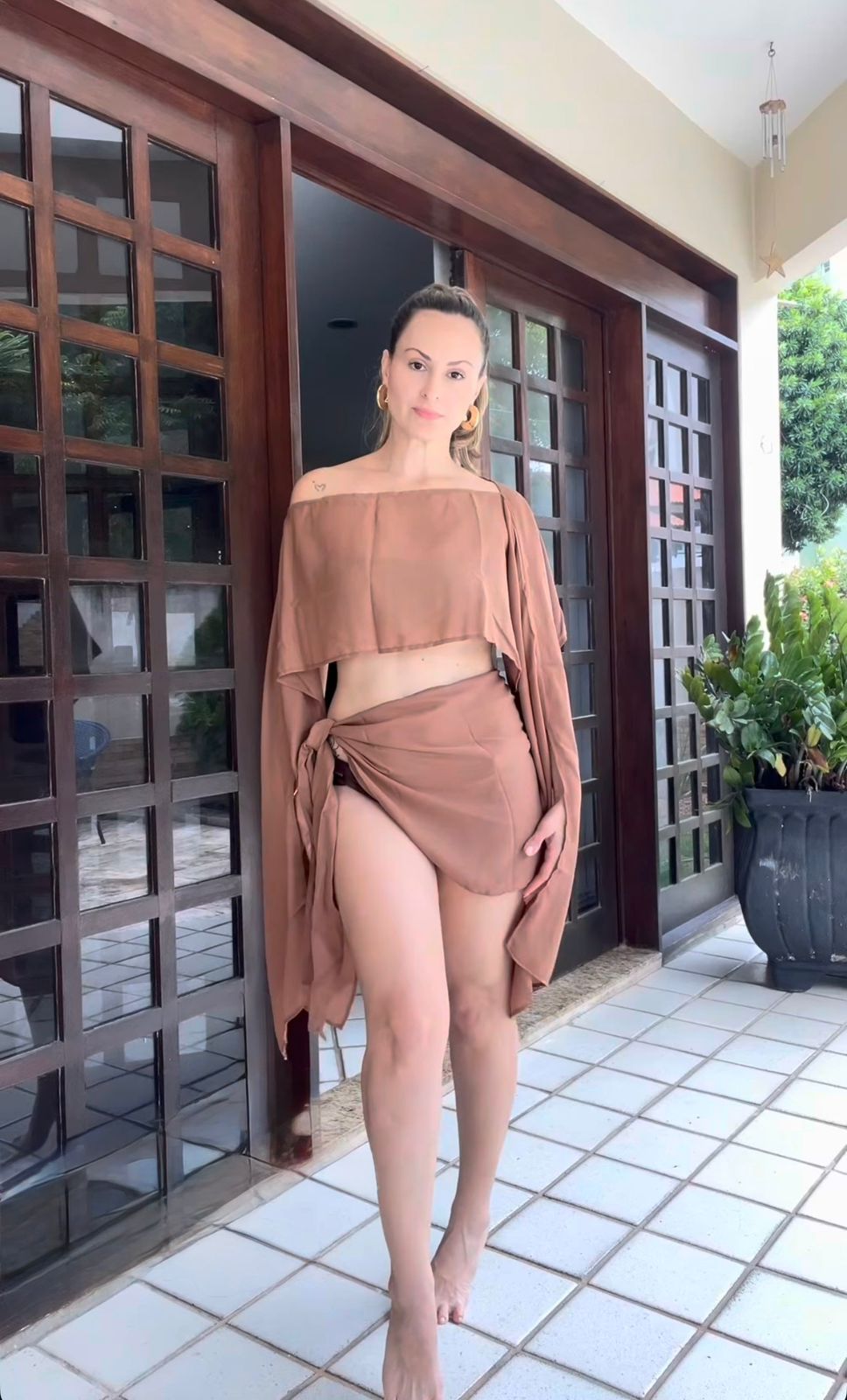 Cropped e Saia Miami