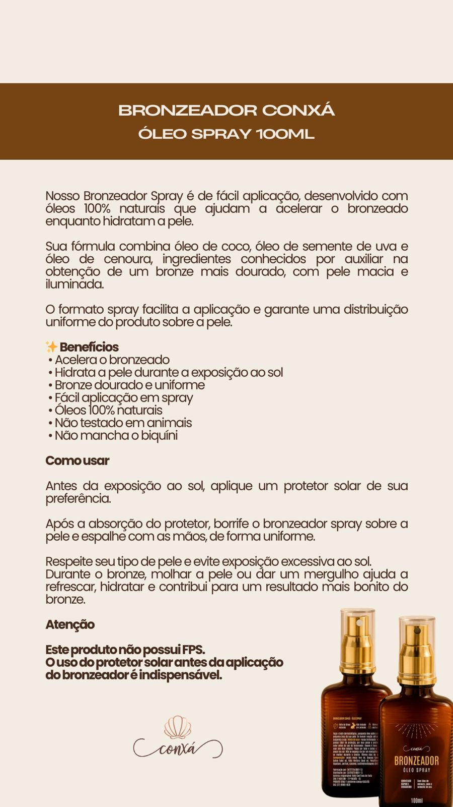 Spray Conxá - 100ml
