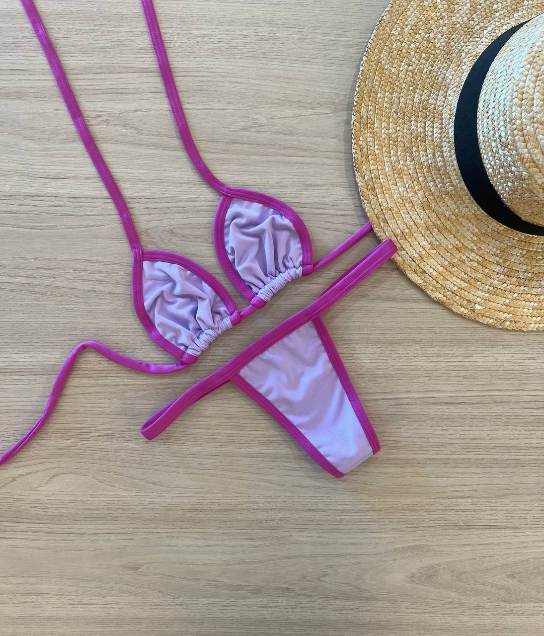 Biquíni Lilás com Uva