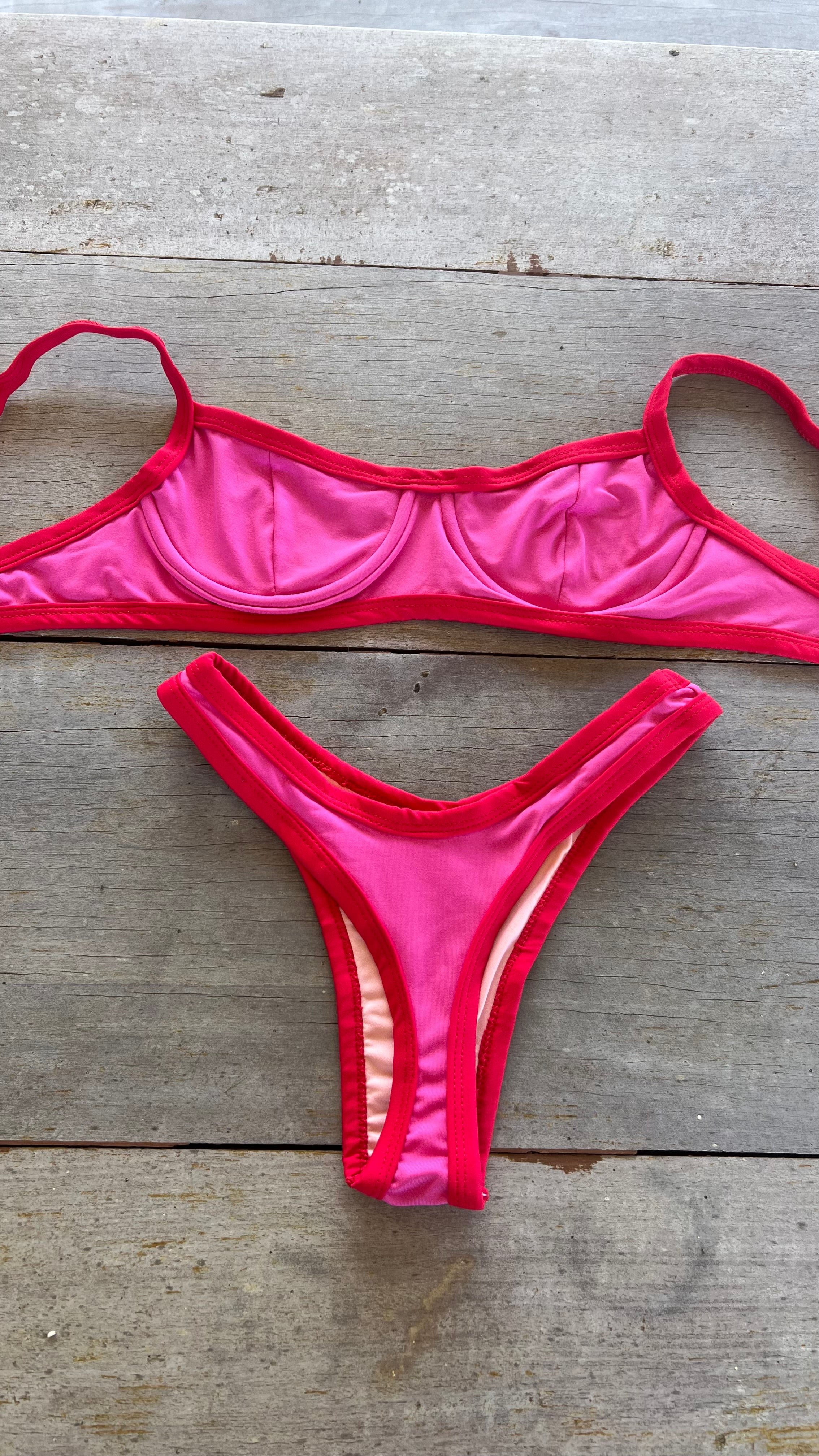 Biquíni Meia Taça Rubi
