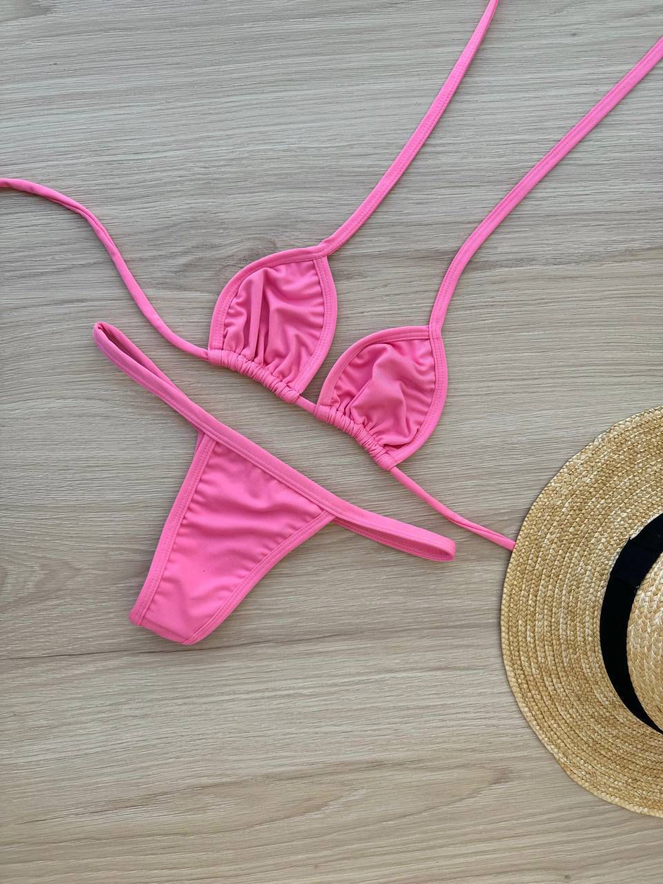 Biquíni Fita Rosa Chiclete