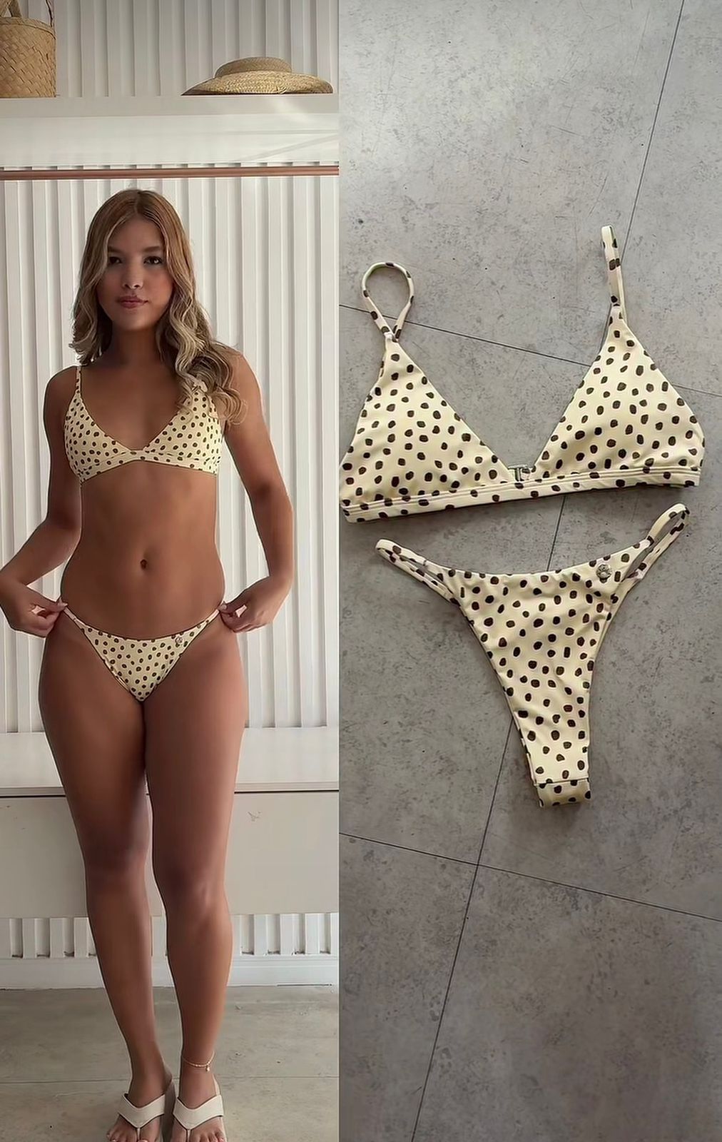 Biquíni Marquinha Poá Toffee