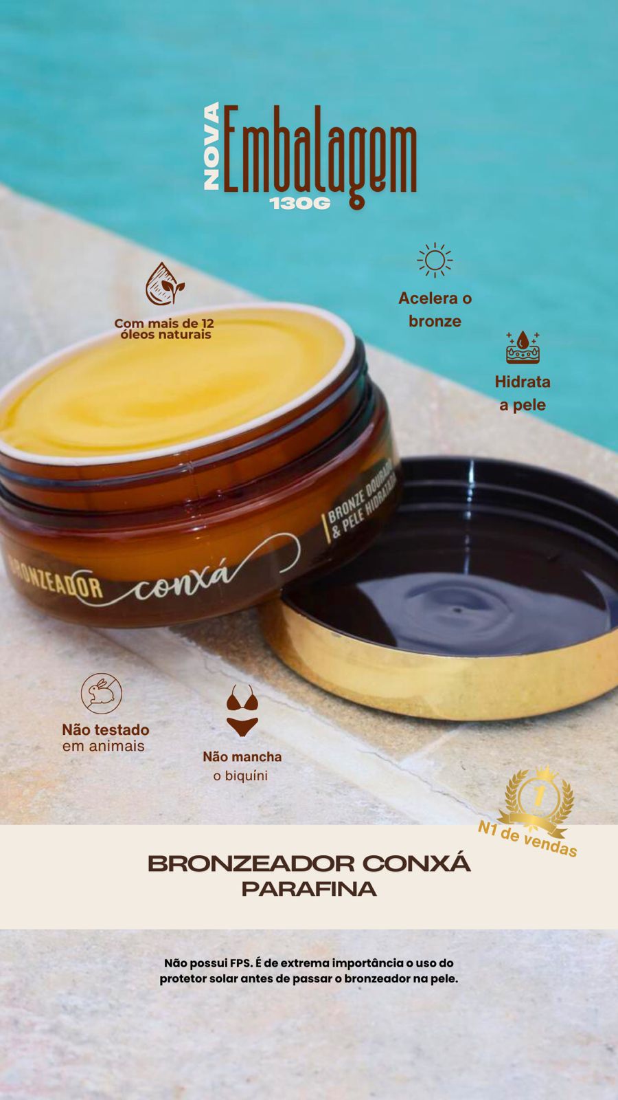 Parafina Conxá - 100g